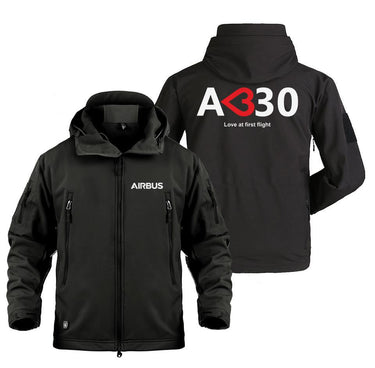 AIRBUS A330 LOVE AT FIRST FLIGHT DESIGNED MILITARY FLEECE THE AV8R